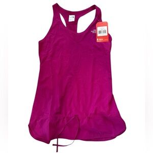 NWT The North Face Women’s Woven Running Tank – Size Small, Dramatic Plum